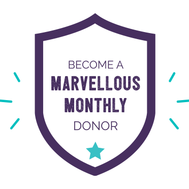 Become a marvellous monthly donor
