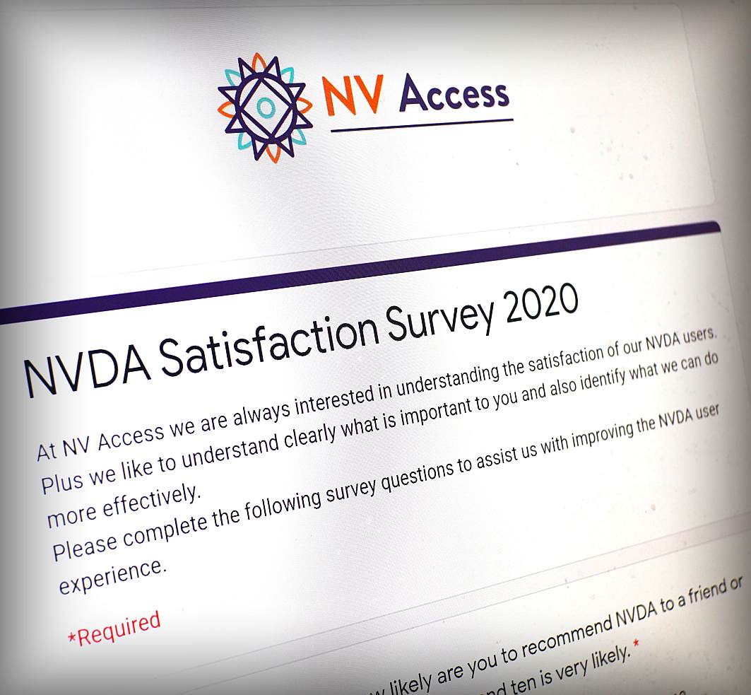 NVDA Satisfaction Survey 2020